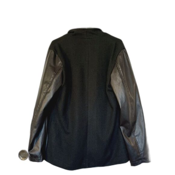 Ge Shan Pin Yue Sport Vogue‎ Black Open Sweater Cardigan Size XXL Multimedia - Picture 2 of 6